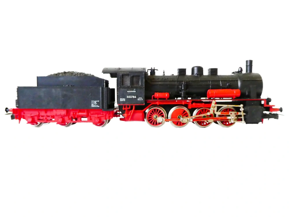 H0 PIKO Parní lokomotiva s tendrem BR 55 3784 BR PĚKNÝ STAV 