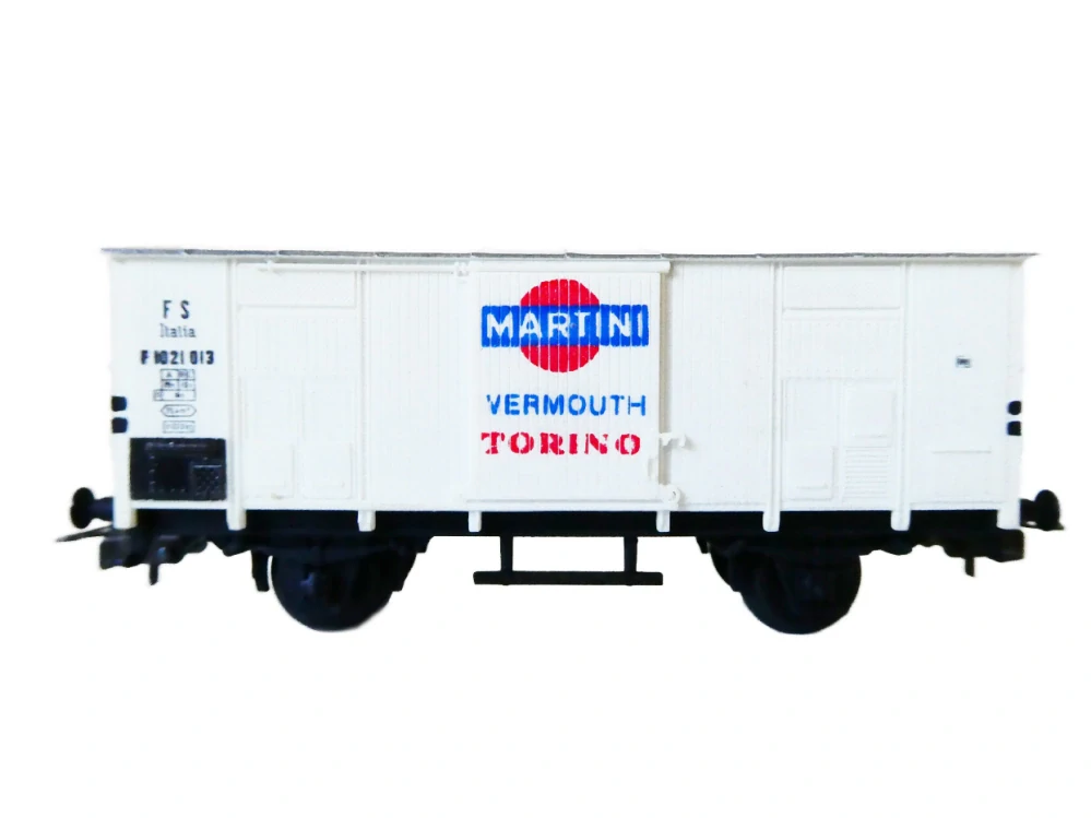 H0 PIKO Chladírenský vůz MARTINI VERMOUTH TORINO FS Italia TOP STAV NEPOUŽÍVANÝ