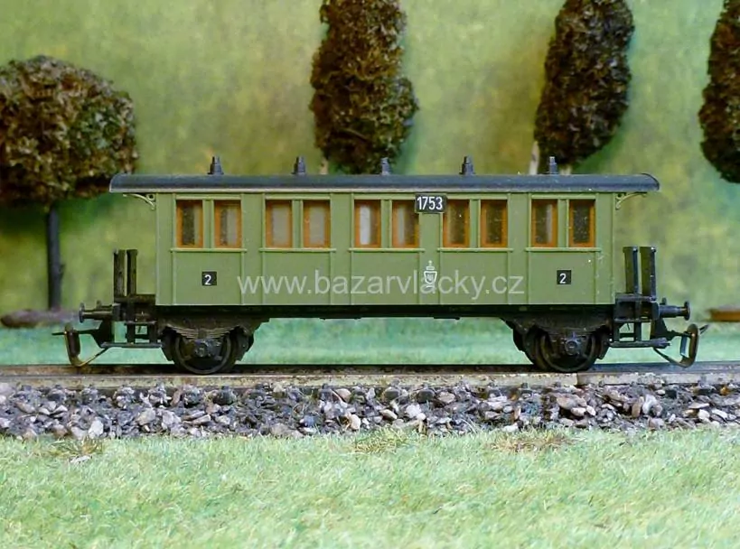 TT BTTB Osobní vůz 2. tř. 1753 KPEV