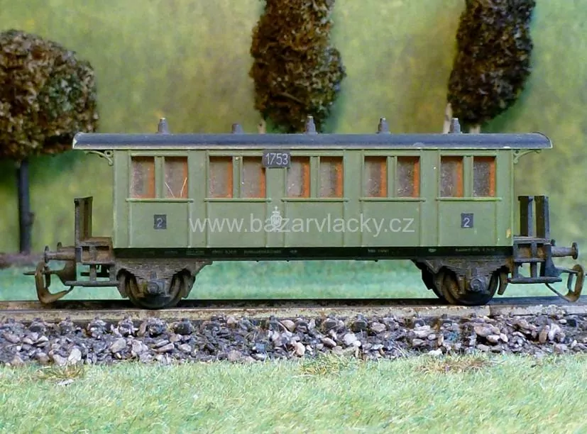 TT BTTB Osobní vůz 2. tř. 1753 KPEV