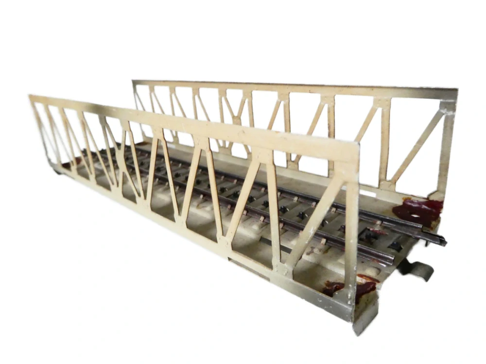 H0 Märklin 7162 Kovový příhradový most M-Gleis 180 x 60 x 45 mm