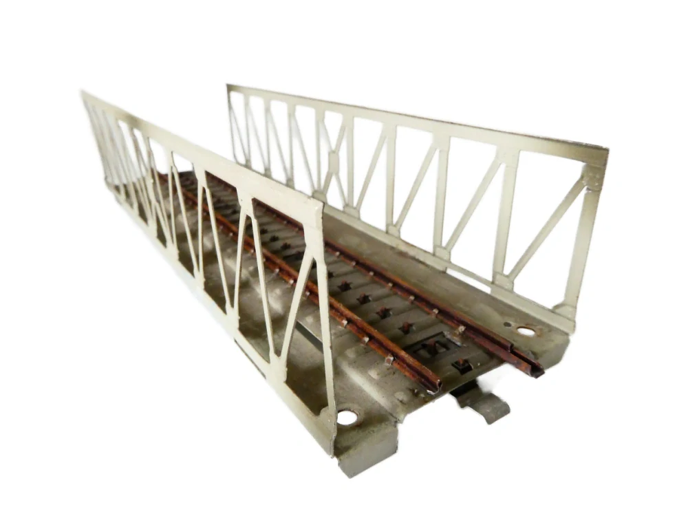H0 Märklin 7162 Kovový příhradový most M-Gleis 180 x 60 x 45 mm PĚKNÝ STAV