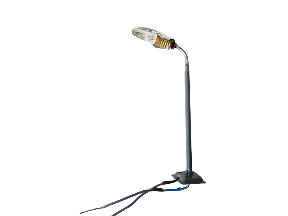 H0 VEB PLASTICART Pouliční lampa v orig. krabičce PĚKNÝ STAV