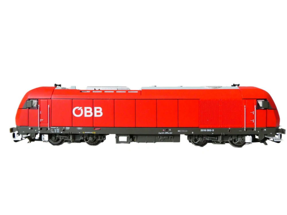 TT PIKO 47580 Dieselová lokomotiva Herkules 2016 093-3 ÖBB OSVĚTLENÁ TOP STAV NEPOUŽITÁ v orig. krabičce vč. manuálu 