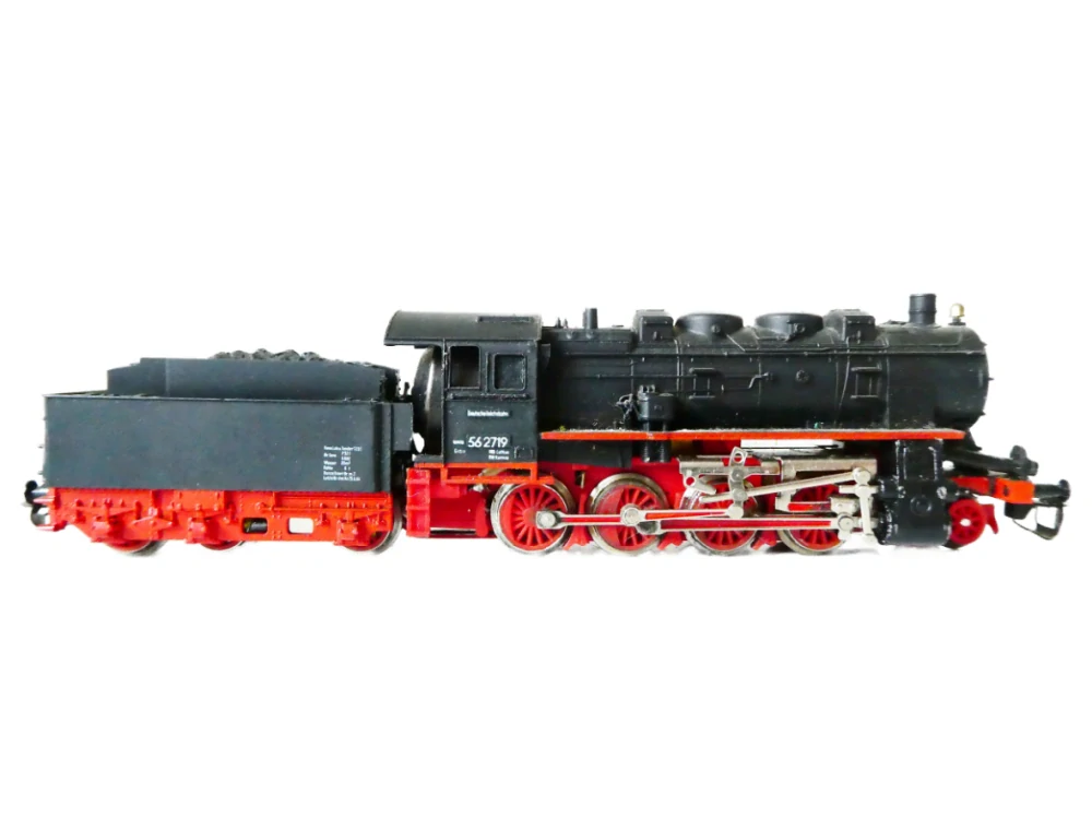 TT BTTB Parní lokomotiva BR 56 2719 DR s tendrem OSVĚTLENÁ PĚKNÝ STAV