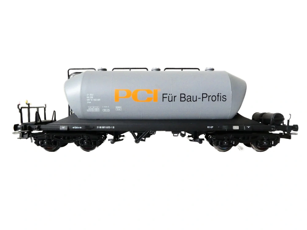 H0 ELECTROTREN 5412K Silový vůz Ucs (na cement) „PCI Für Bau-Profis“DB NOVÝ NEPOUŽITÝ v originální krabičce
