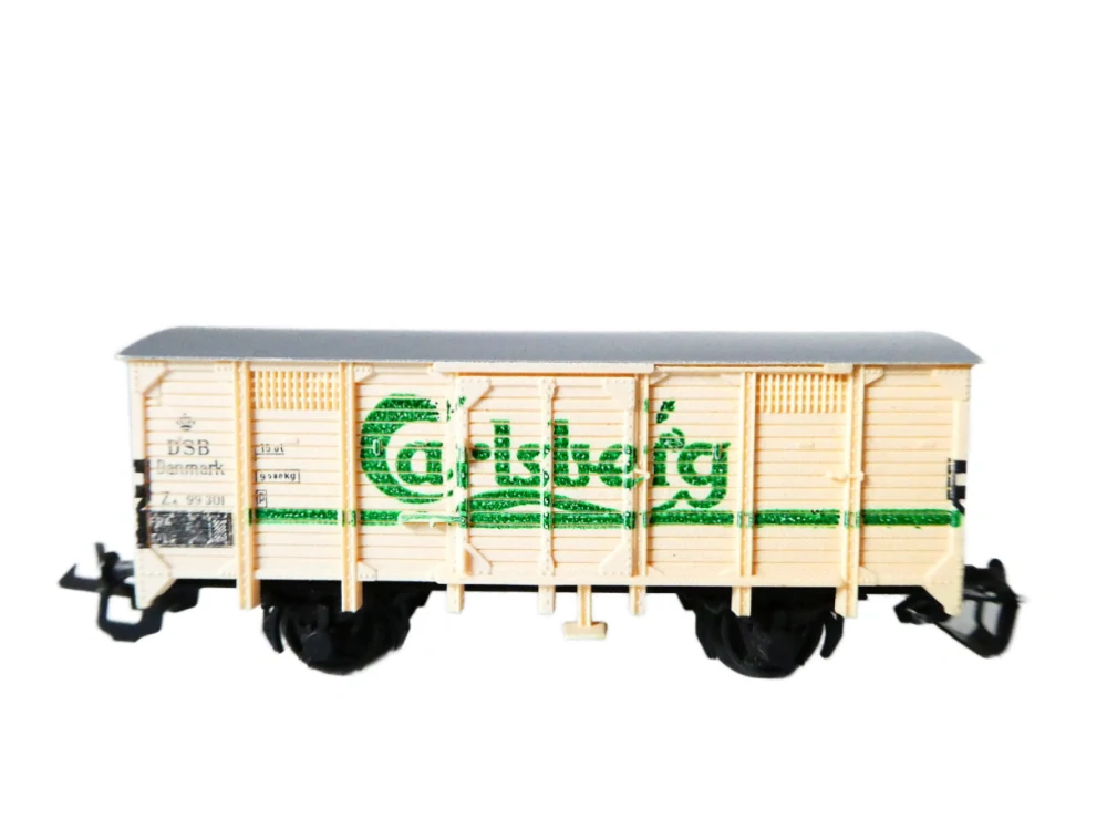 TT ZEUKE Nákladní chladírenský vůz DSB PIVO Carlsberg TOP STAV