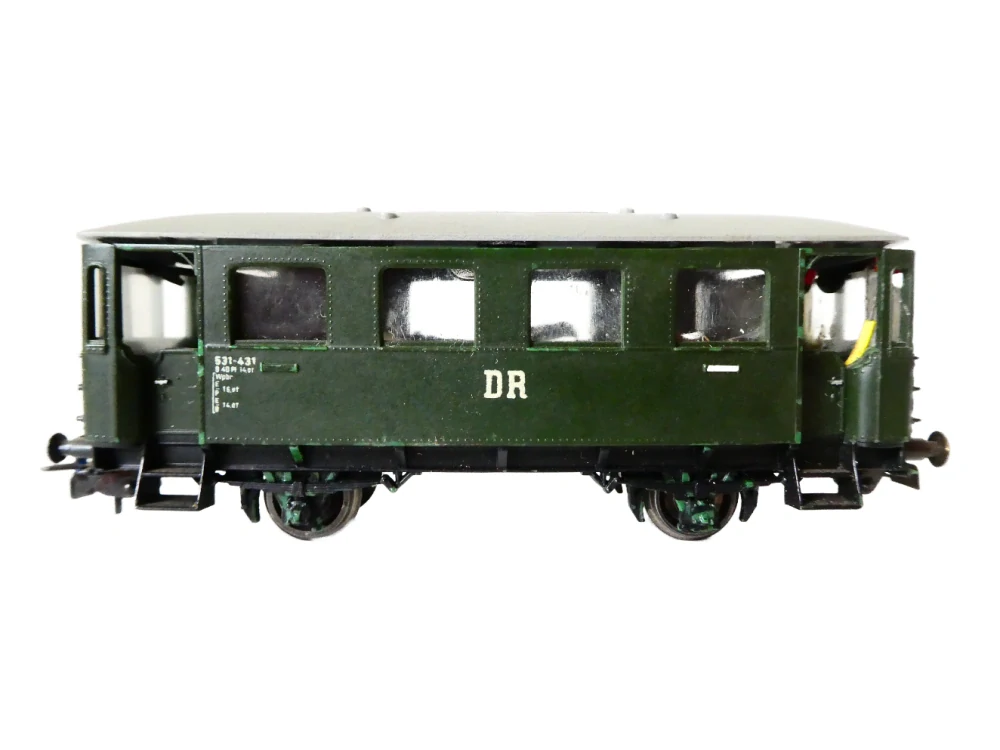H0 PIKO Osobní vůz 531-431 DR OSVĚTLENÝ