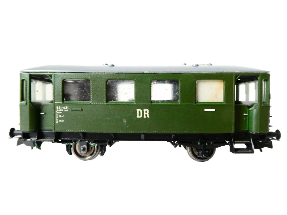 H0 PIKO Osobní vůz 531-431 DR OSVĚTLENÝ