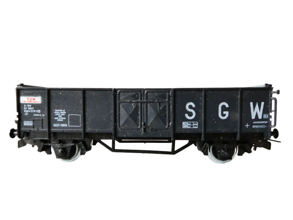 H0 PIKO Nákladní vůz otevřený 21 87 050 4 579-5 SGW SNCF PĚKNÝ STAV