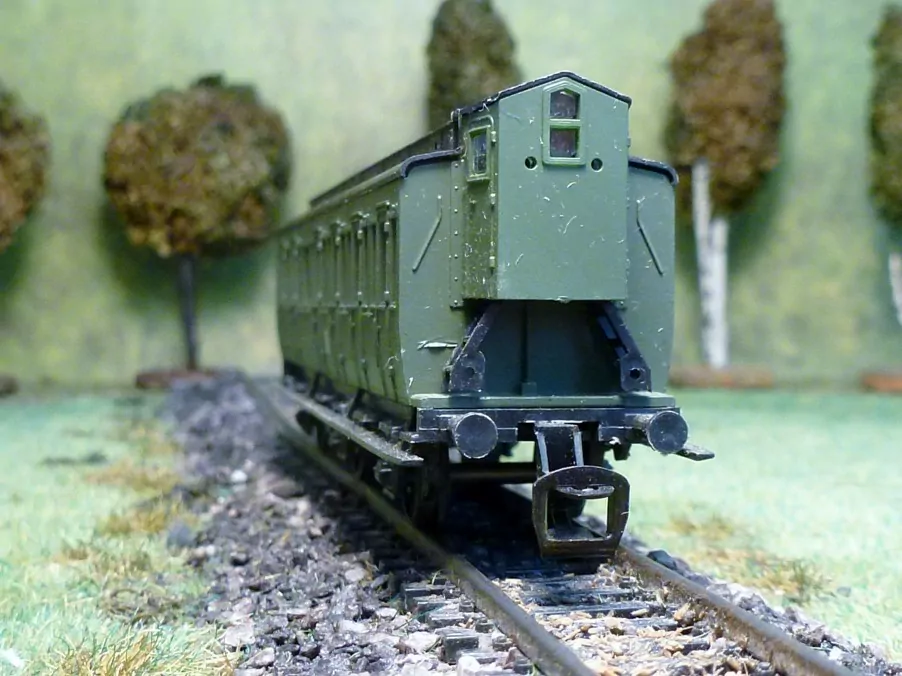 TT Osobní vůz DR s budkou 3-osý