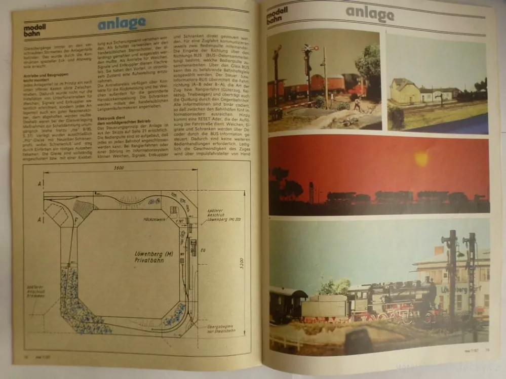 DER MODELLEISENBAHNER 7/87