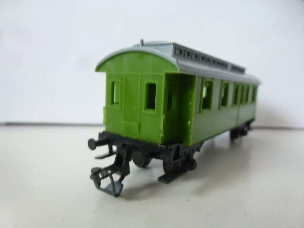 TT BTTB Osobní vůz zelený PĚKNÝ STAV