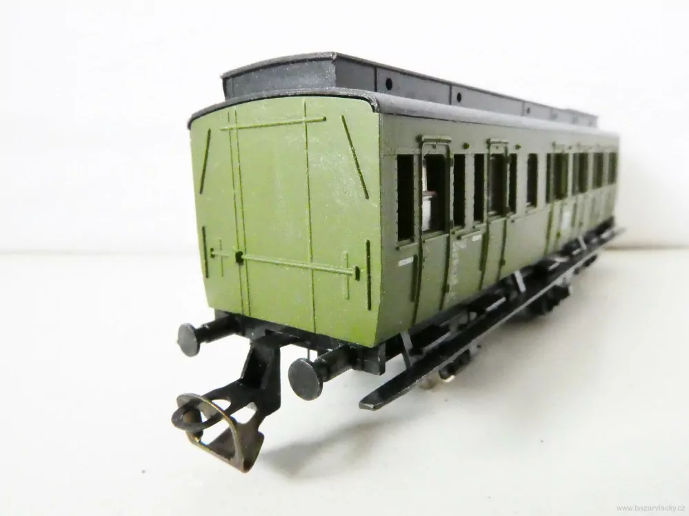 TT BTTB Osobní vůz 522-427 s budkou DR 3-osý PĚKNÝ STAV