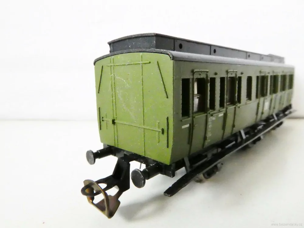 TT BTTB Osobní vůz 522-427 s budkou DR 3-osý PĚKNÝ STAV