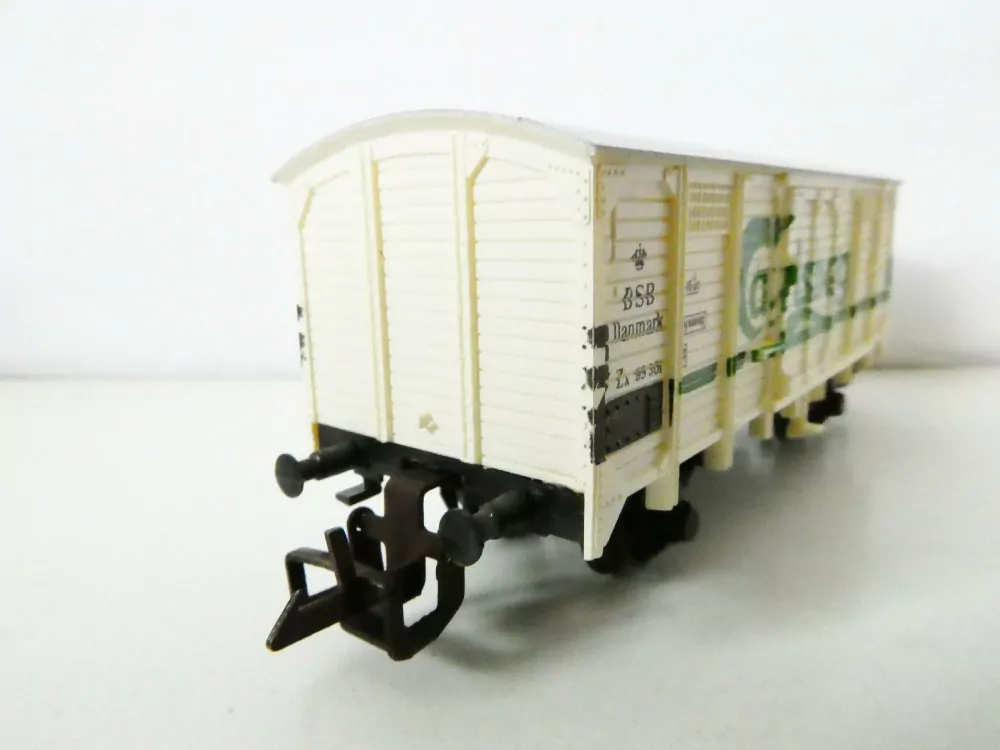TT ZEUKE Nákladní chladírenský vůz DSB PIVO Carlsberg TOP STAV NEPOUŽITÝ