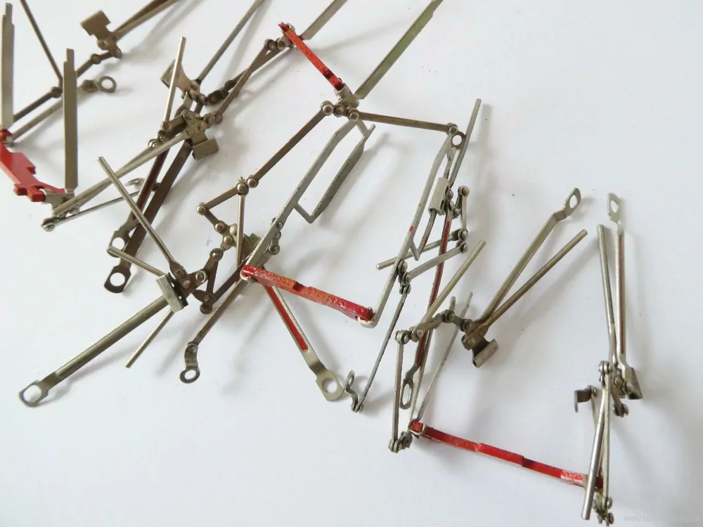 H0 MIX SET Náhradní táhla k parním lokomotivám