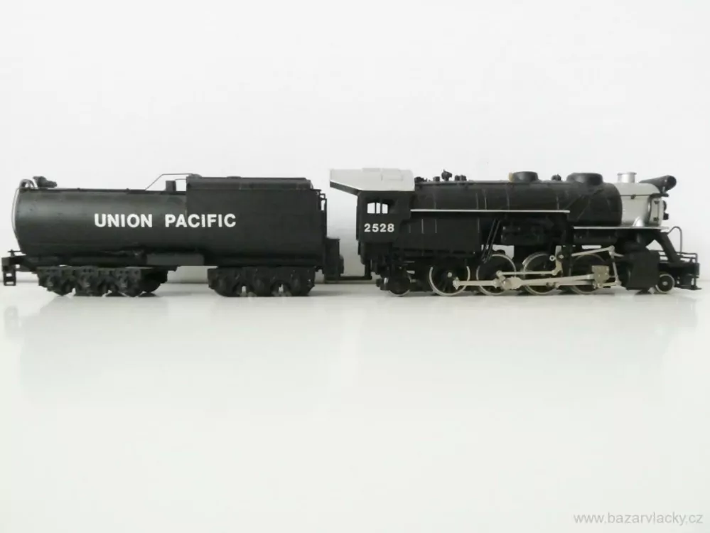 H0 BACHMANN - Parní lokomotiva 2528 UNION PACIFIC s kouřem TOP STAV NEPOUŽÍVANÁ vč. náplně pro vytvoření kouře