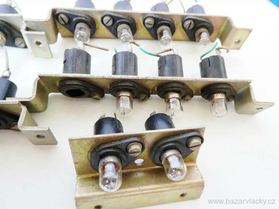 SET 5 ks - Elektro - Osvětlení se 17-ti žárovkami