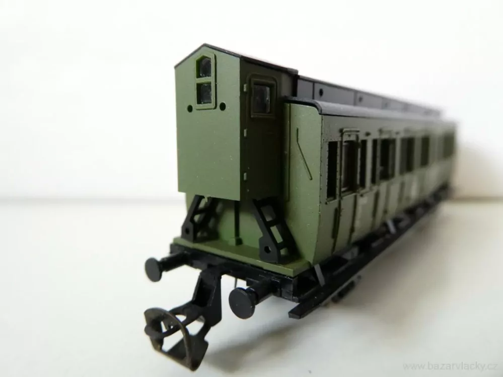 TT BTTB Osobní vůz 2. tř. DB s budkou brzdaře 3-osý TOP STAV