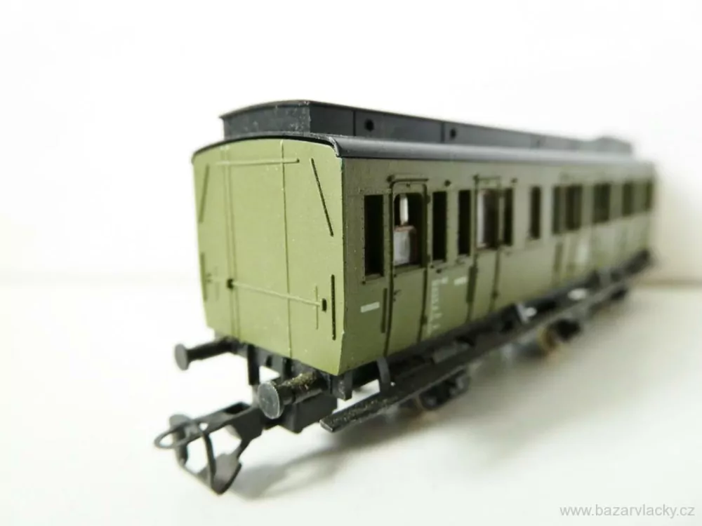 TT BTTB Osobní vůz DR  3-osý s budkou brzdaře TOP STAV