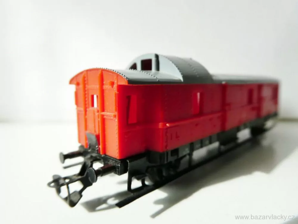 TT BTTB Služební zavazadlový vůz červený DR PĚKNÝ STAV