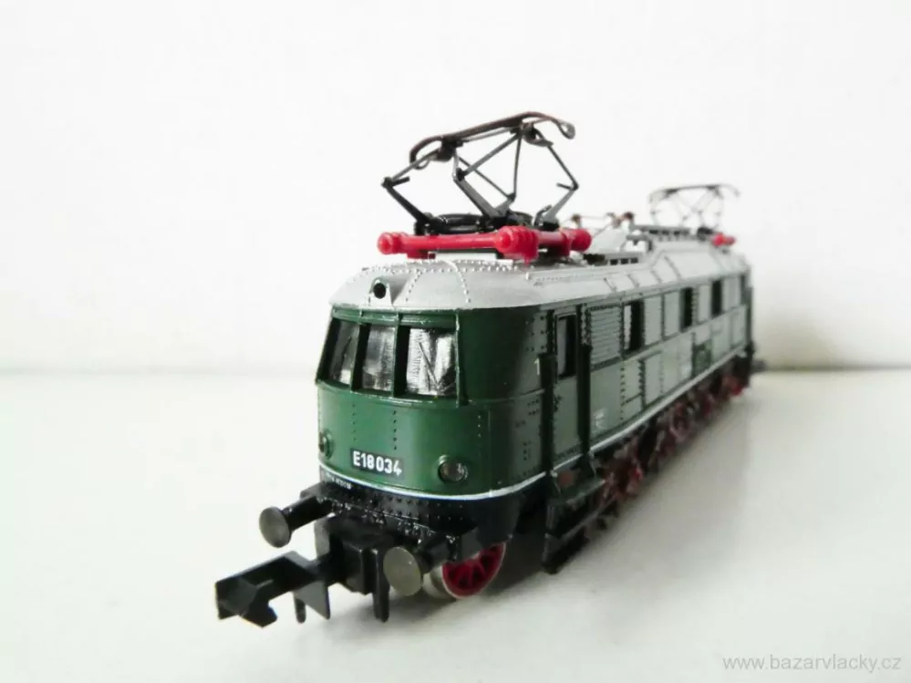 N ARNOLD 2458 Elektrická lokomotiva E 18 0341 DR OSVĚTLENÁ TOP STAV NEPOUŽITÁ V KRABIČCE