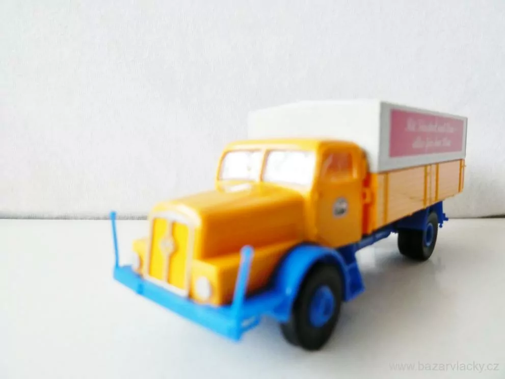 H0 BREKINA IFA Nákladní automobil valník plachta NOVÉ v orig. krabičce