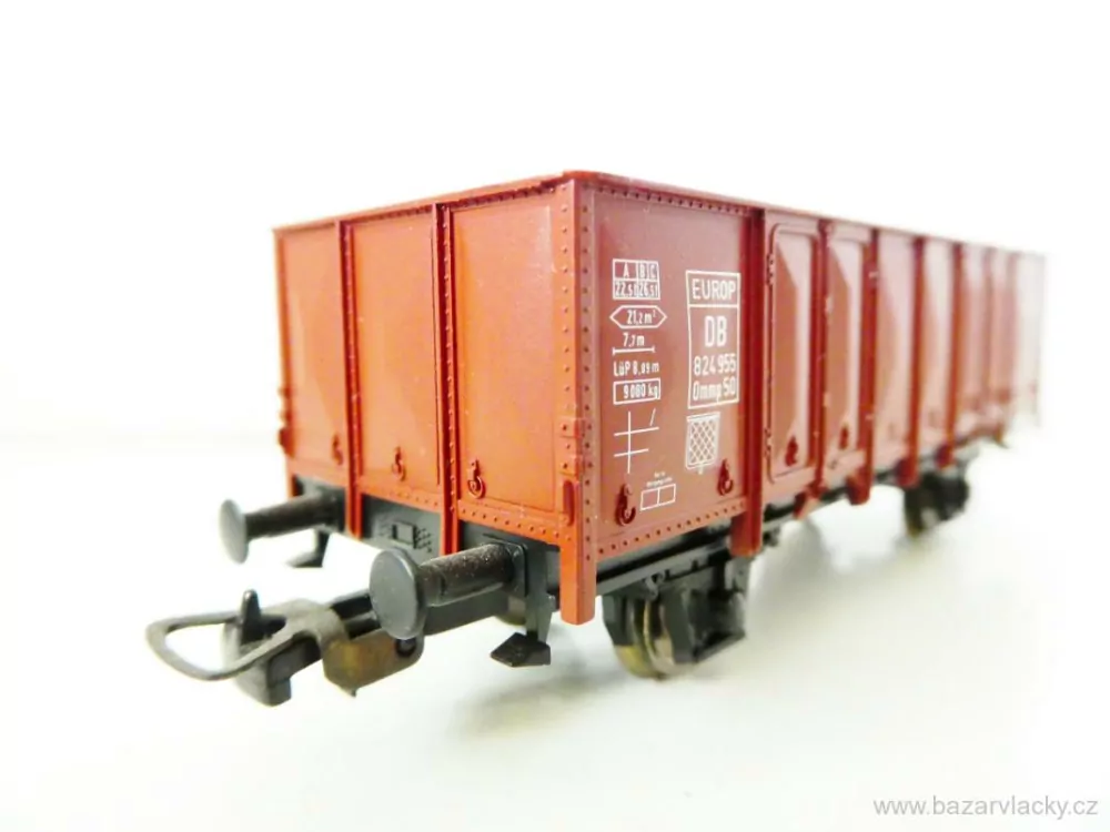 H0 PIKO Nákladní vůz otevřený EUROP DB TOP STAV