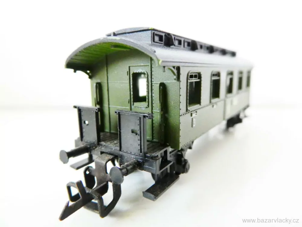 TT ZEUKE Osobní vůz KPEV 1219 zelený 3. tř. TOP STAV