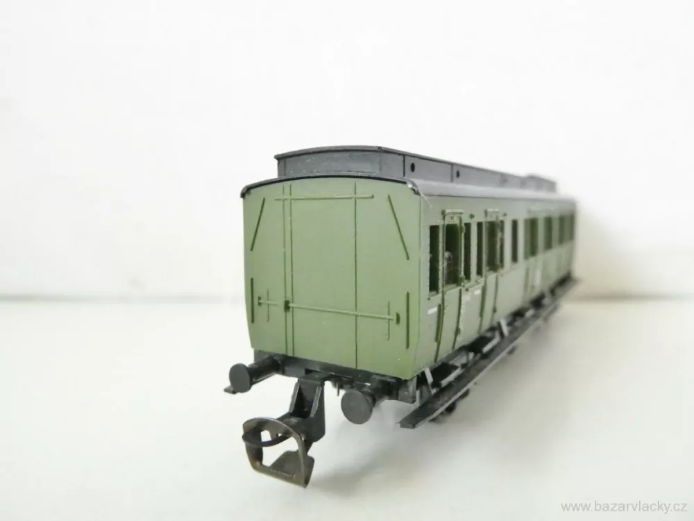 TT BTTB Osobní vůz 522-462 3-osý s budkou brzdaře DB PĚKNÝ STAV