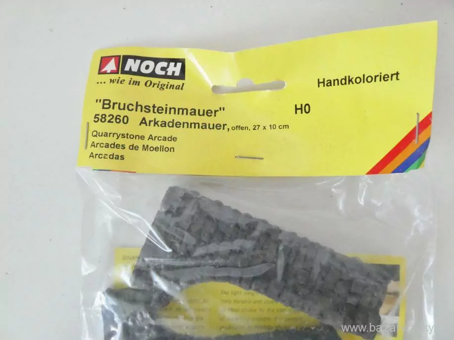 H0 NOCH 58260  Stavební prvek - tunelová zeď