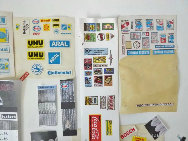 H0 Cedulky, popisky, samolepky na modelovou železnici