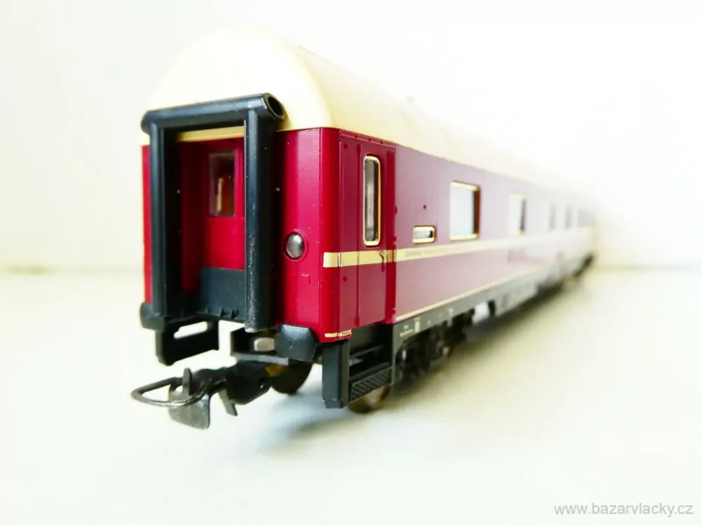 H0 FLEISCHMANN - Lůžkový vůz TEN Trans Euro Nacht 61 80 71-41 849-4  DB OSVĚTLENÝ TOP STAV