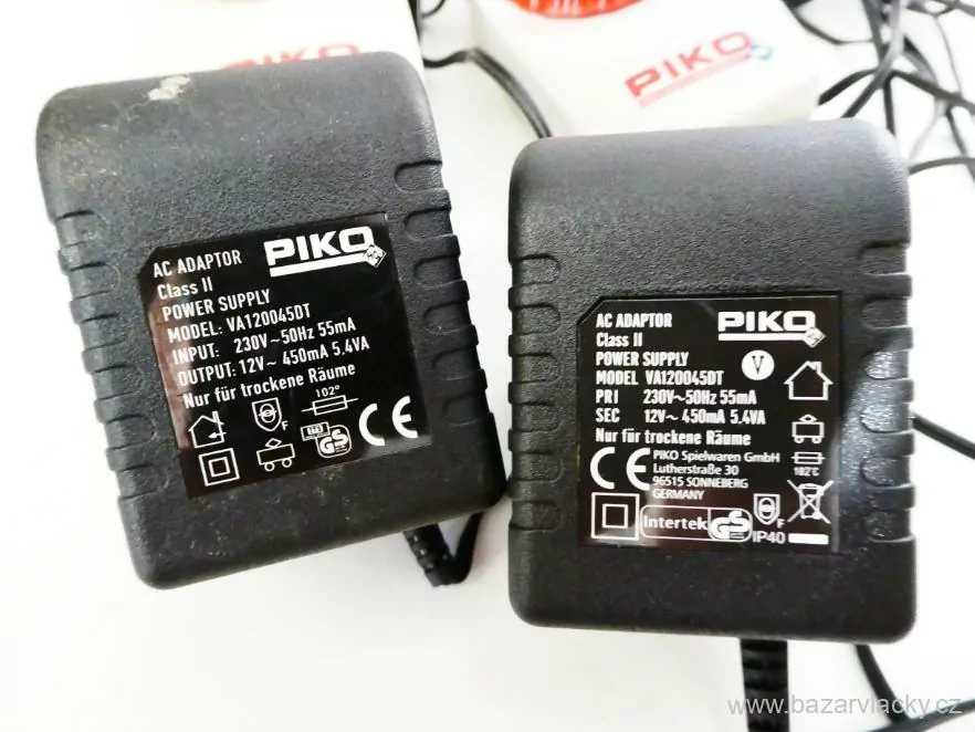 SET 2 ks PIKO TRAFO S OVLADAČEM JÍZDY - PIKO 55003 / SC 4.4
