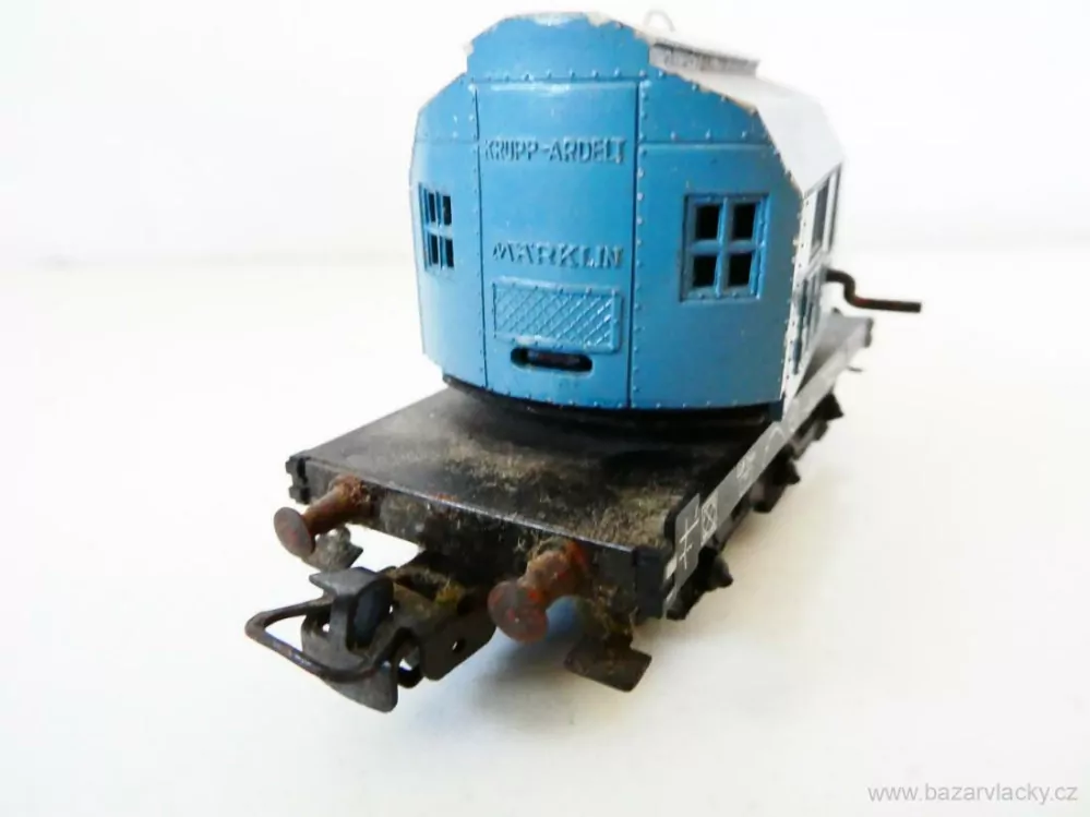 H0 MÄRKLIN 4611 Pracovní vůz - železniční jeřáb DB