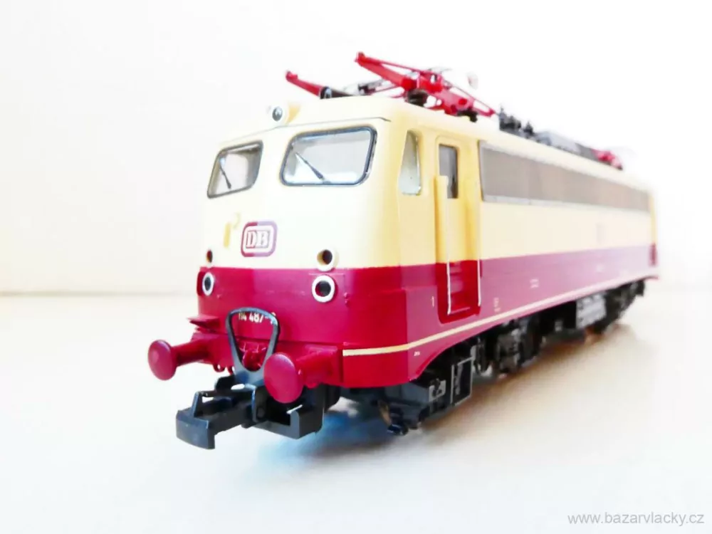 H0 ROCO Elektrická lokomotiva E 114 487-2 DB TOP STAV