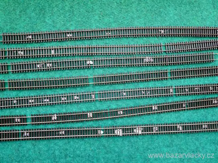 H0 SET 7 ks TILLIG 85125 FLEXI KOLEJ ( cca 88 - 89 cm )