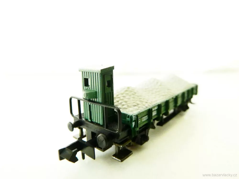 N ARNOLD 4531 Nákladní vůz 20 80 327 3 378-4 s budkou a nákladem štěrku DB TOP STAV NEPOUŽITÝ v krabičce