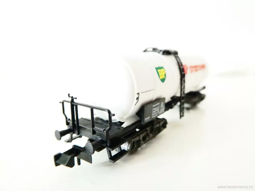 N FLEISCHMANN 8484 K Cisternový vůz BP stromeyer 21 80 077 4 526-6 [P] DB TOP STAV NEPOUŽITÝ v krabičce 