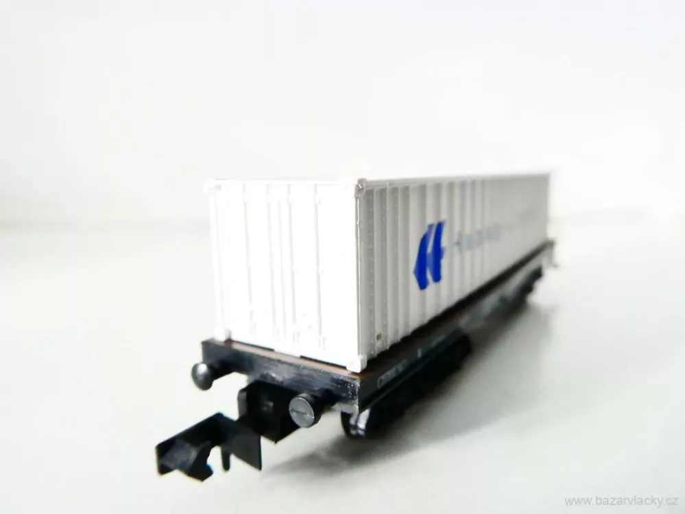 N ARNOLD Plošinový kontejnerový vůz s kontejnerem Hapag-Lloyd 397 1 945-5 DB TOP STAV NEPOUŽITÝ v krabičce