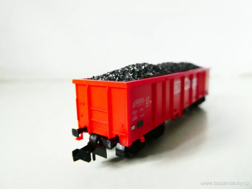N FLEISCHMANN 8294 K Nákladní otevřený vůz Cargo s nákladem uhlí 31 80 534 7 782-0 DB AG TOP STAV NEPOUŽITÝ v krabičce