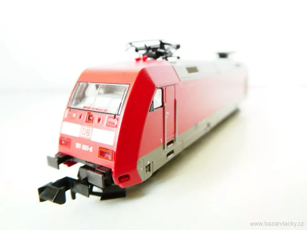 N ROCO 23310 Elektrická lokomotiva BR101 001-6 DR OSVĚTLENÁ TOP STAV NEPOUŽITÁ V KRABIČCE