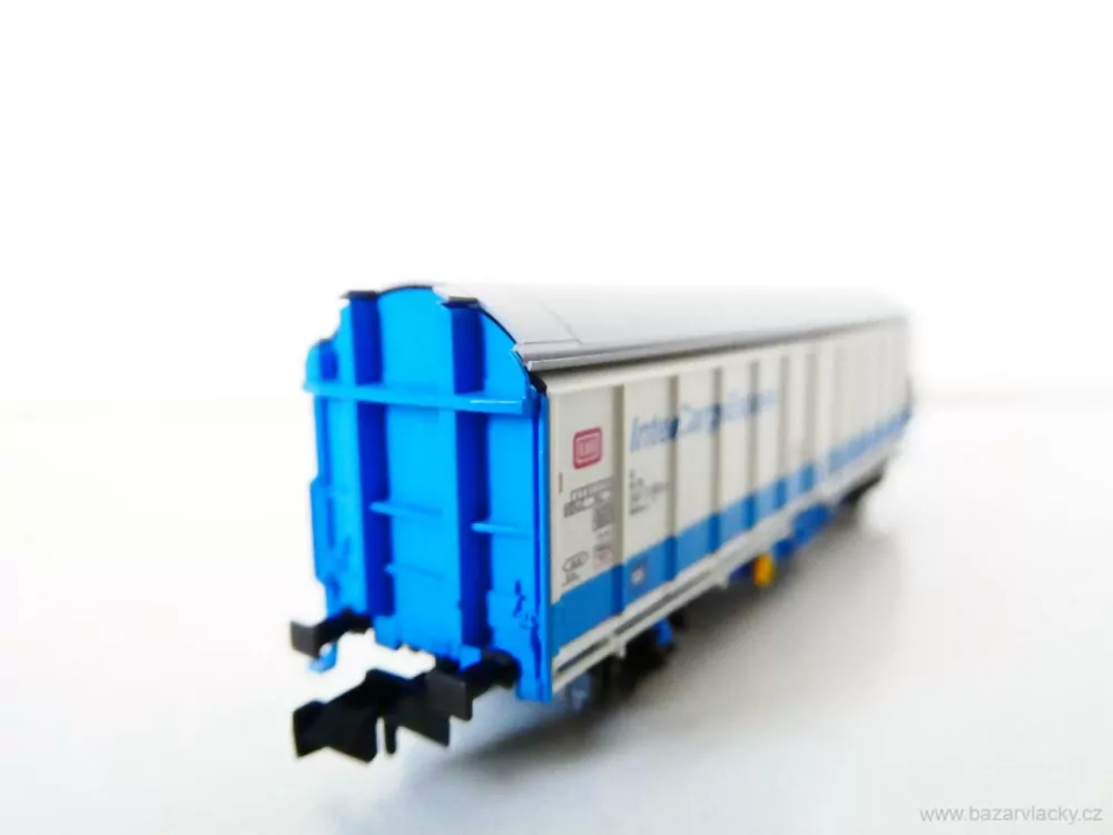 N FLEISCHMANN 8370 Nákladní vůz InterCargoExpress typ Hbillss-y 307 42 80 245 5 002-5 DB TOP STAV NEPOUŽITÝ v krabičce