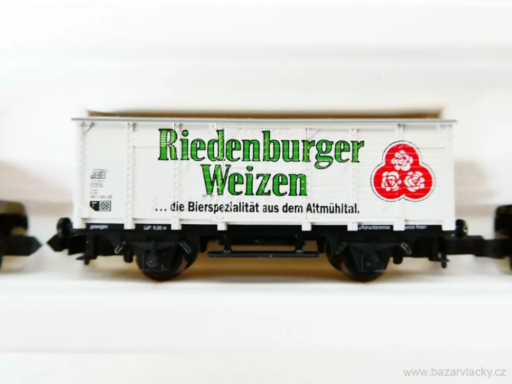 N ARNOLD 0250 - SET 3x Chladírenský vůz PIVO ERDINGER Weißbier; Riedenburger Weizen; SCHNEIDER WEISSE 21 80 082 0 521-3 [P], 21 80 082 0 520-5 [P], 21 80 082 0 522-1 [P] DB TOP STAV NEPOUŽITÉ v krabičce