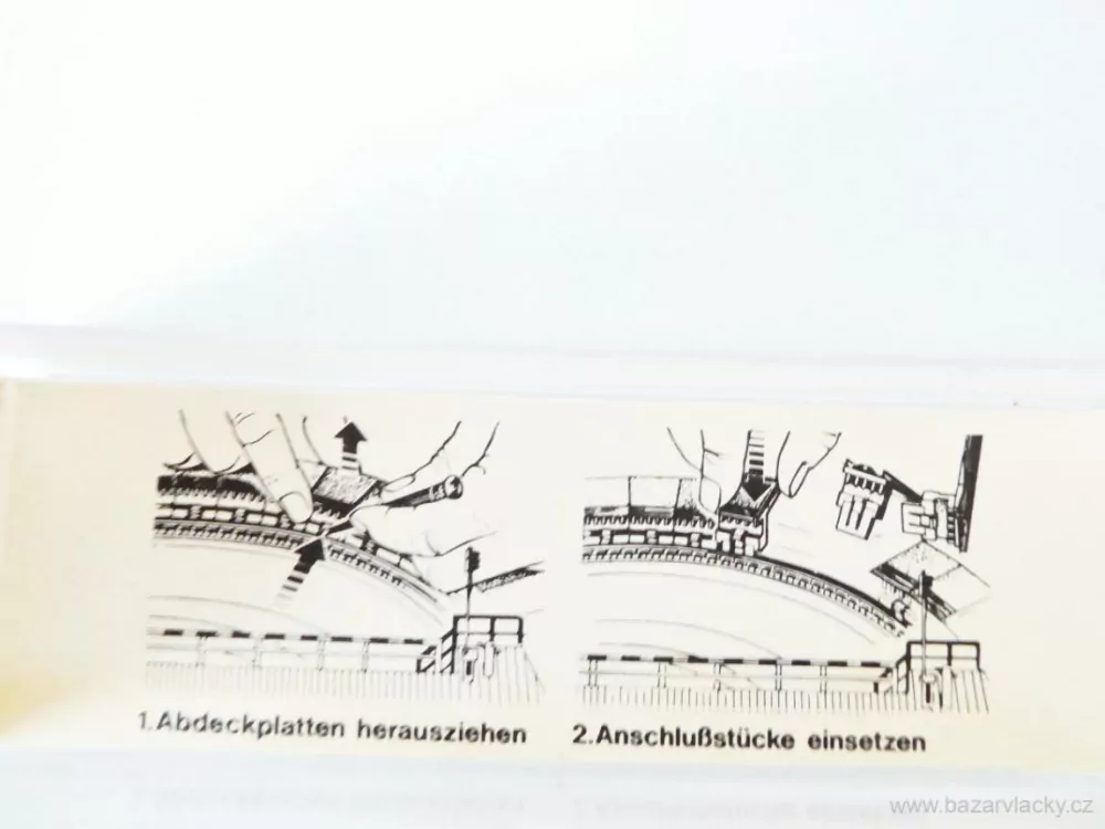 N FLEISCHMANN 9153 Doplňková sada pro točnu 9152 TOP STAV NEPOUŽITÉ v krabičce