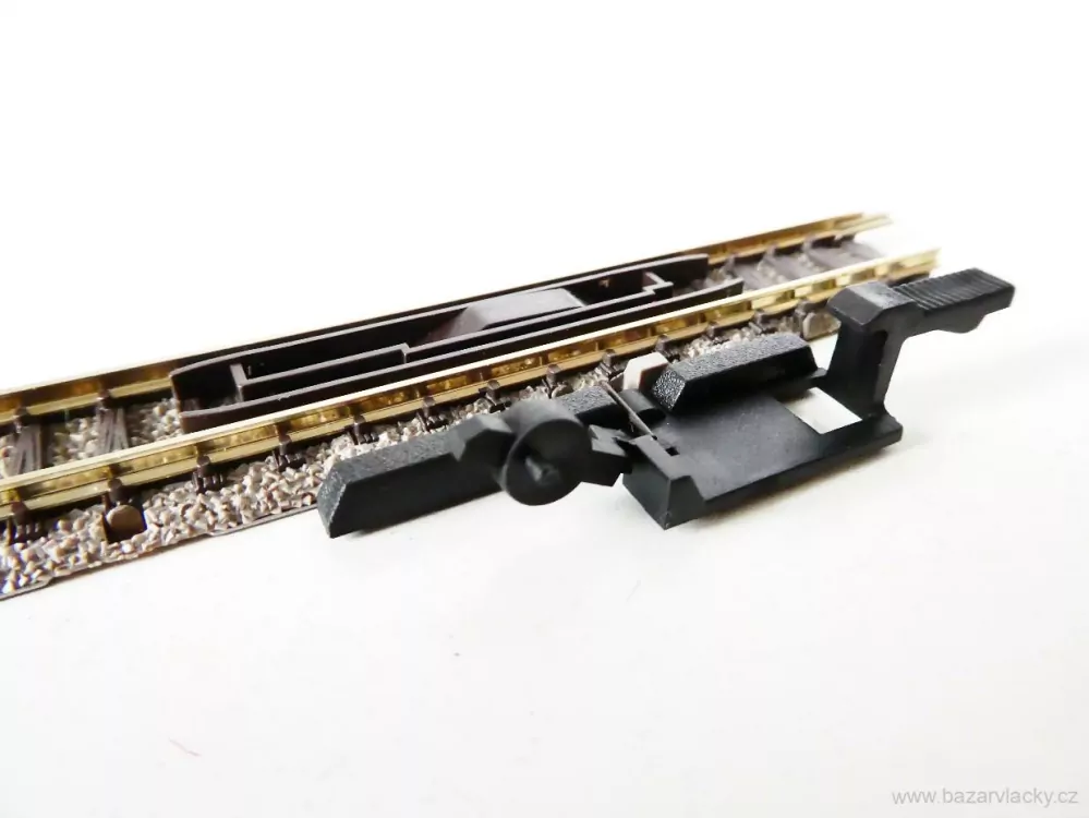 N Fleischmann piccolo 9114 (s uložením) Odpojovací kolej 111 mm TOP STAV NEPOUŽITÁ