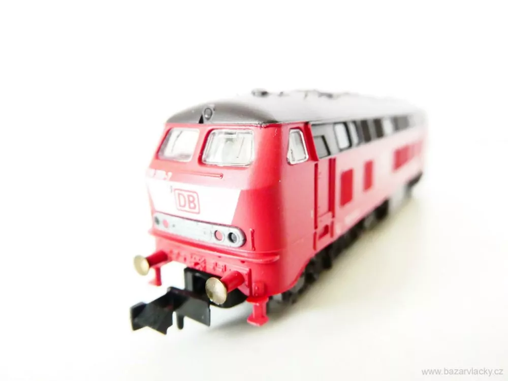 N FLEISCHMANN 9396-1 Dieselová lokomotiva BR 30 80 593 7 021-0 DB AG OSVĚTLENÁ TOP STAV NEPOUŽITÁ