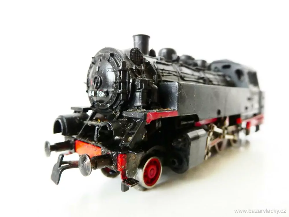 H0 GÜTZOLD Parní lokomotiva BR 64 186 OSVĚTLENÁ