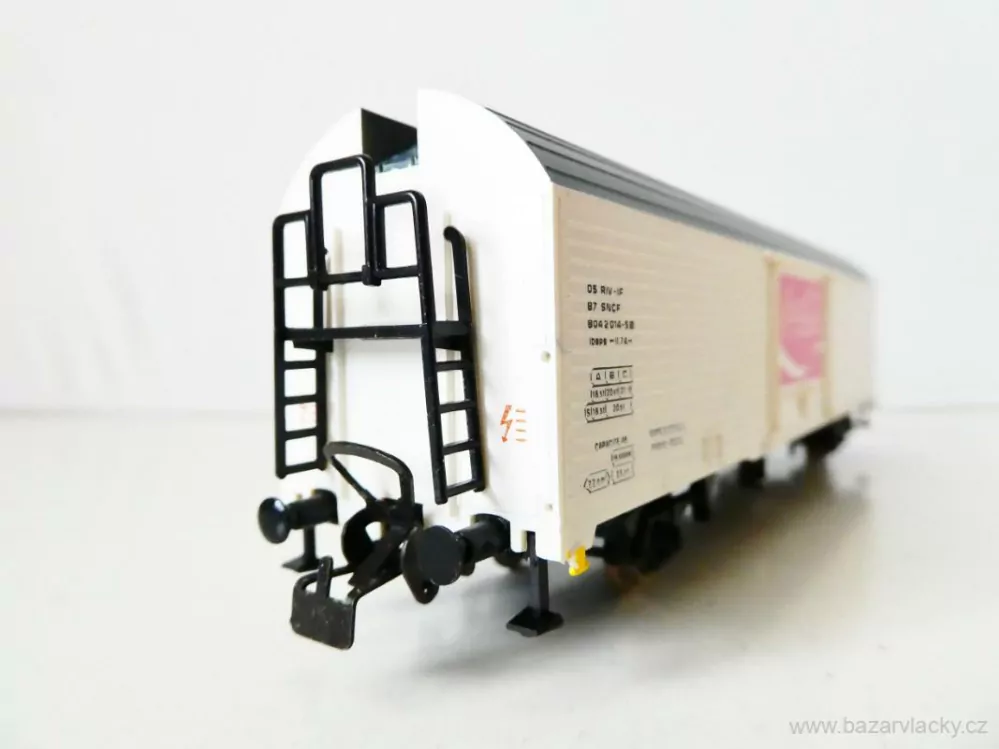 H0 PIKO Nákladní chladírenský vůz Coca Cola SNCF TOP STAV NEPOUŽITÝ vč. doplňků